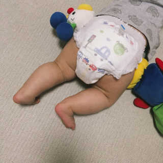 보솜이 액션핏 팬티형 — 5점을 준 리뷰어가 2019년 3월 올린 사용 사진