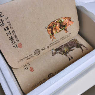 미티스트 더 맛있는 소담 소불고기 + 도담 돼지 불고기 — 4점을 준 리뷰어가 2019년 3월 올린 사용 사진