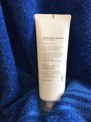 제이숲 JSOOP 퍼플 J 워터 팩 200ml — 5점을 준 리뷰어가 2019년 2월 올린 사용 사진