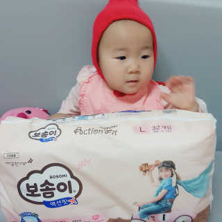 보솜이 액션핏 팬티형 — 4.67점을 준 리뷰어가 2019년 3월 올린 사용 사진