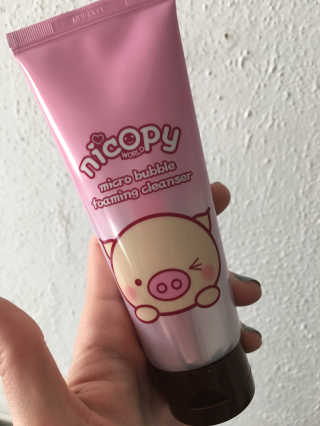 니코피 마이크로 버블 포밍 클렌저 — 2점을 준 리뷰어가 2019년 11월 올린 사용 사진