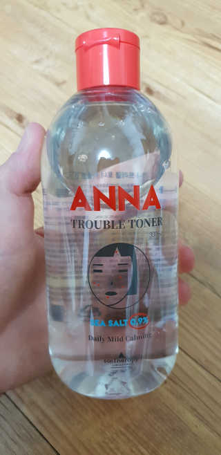 솔테라피 안나 트러블 토너 300ml — 4점을 준 리뷰어가 2019년 5월 올린 사용 사진
