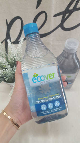 에코버 친환경 주방세제 450ml 무향+카모마일향 — 5점을 준 리뷰어가 2018년 12월 올린 사용 사진