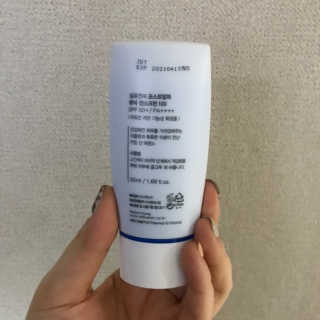 셀퓨전씨-포스트알파 큐어 썬스크린 100 — 4.5점을 준 리뷰어가 2018년 12월 올린 사용 사진