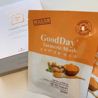 GoodDay Skincare GoodDay 강황 마스크 — 4.5점을 준 리뷰어가 2020년 2월 올린 사용 사진