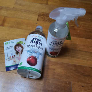 베지아쿠아 475ml + 리필 1000ml 1Set — 5점을 준 리뷰어가 2019년 10월 올린 사용 사진