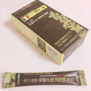 로하스웰 프랑스산 레몬밤 분말 — 3.83점을 준 리뷰어가 2018년 6월 올린 사용 사진