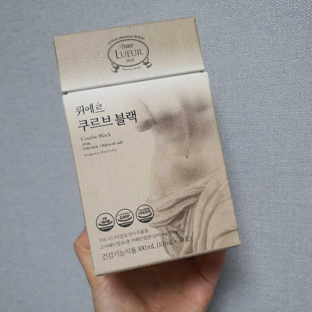 [하우투잇] 뤼에르 쿠르브 블랙 10ml x 30포 총 300ml 리뷰 사진