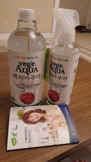 베지아쿠아 475ml + 리필 1000ml 1Set — 5점을 준 리뷰어가 2019년 7월 올린 사용 사진