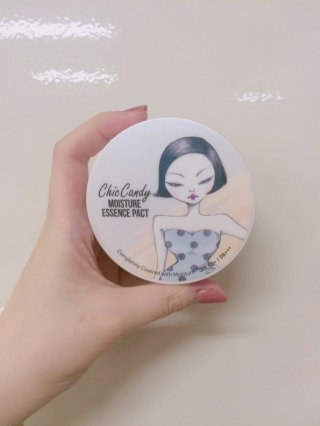 메리트 시크캔디 모이스처 에센스팩트 or 에어 파운데이션 (랜덤1종) — 3.5점을 준 리뷰어가 2016년 9월 올린 사용 사진