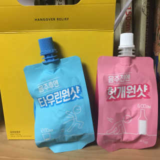 천호식품 숙취해서 헛개원샷, 타우린원샷 술푼너에게 — 4.33점을 준 리뷰어가 2017년 12월 올린 사용 사진