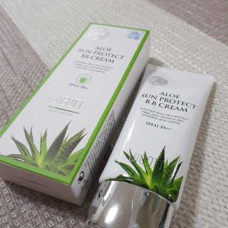 지고트 알로에 선프로텍트 비비크림 50ml — 4점을 준 리뷰어가 2019년 6월 올린 사용 사진