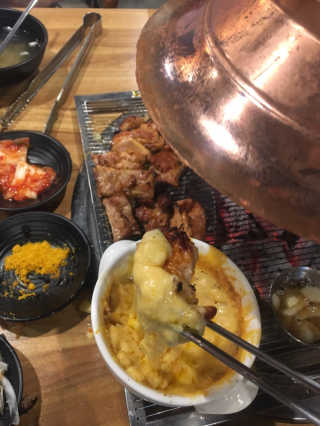 [춘여닭숯불닭갈비] 닭갈비 무한 2인+치즈퐁듀+음료수 — 4.5점을 준 리뷰어가 2019년 10월 올린 사용 사진