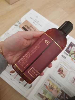 아미니 비노테라 오일워시 400ml 대용량 — 5점을 준 리뷰어가 2018년 2월 올린 사용 사진