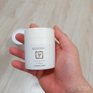 GoodDay Skincare GoodDay 강황크림 50g — 5점을 준 리뷰어가 2020년 1월 올린 사용 사진