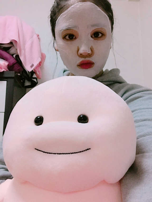껌딱지 시트 마스크 밀크 스티커 리뷰 사진
