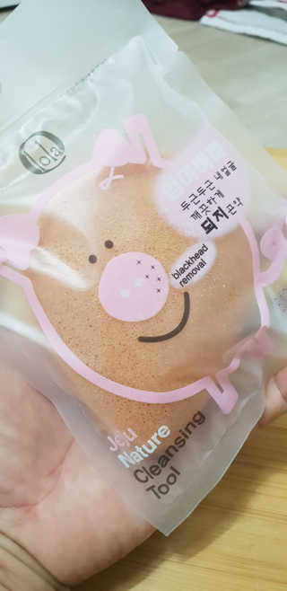 닥터로라 닥터롤라 엄마바바 깨끗하게 되지곤약 스폰지 — 4.67점을 준 리뷰어가 2018년 10월 올린 사용 사진
