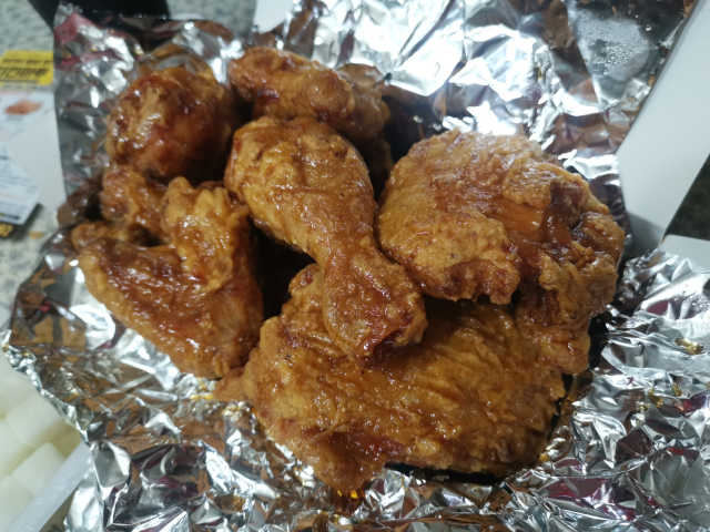 [치킨마루]-빠사칸허니치킨set 리뷰 사진
