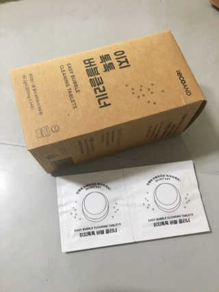[에코앤드]이지톡톡 버블클리너 1종세척제 — 5점을 준 리뷰어가 2019년 7월 올린 사용 사진