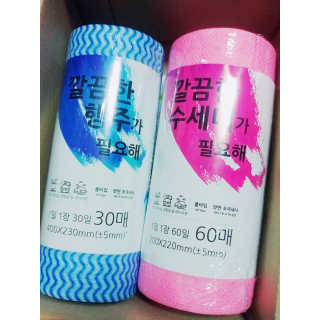 맛농 깔끔한 수세미와 행주가 필요해 — 5점을 준 리뷰어가 2018년 9월 올린 사용 사진