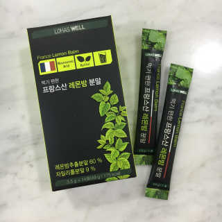 로하스웰 프랑스산 레몬밤 분말 — 4.67점을 준 리뷰어가 2018년 7월 올린 사용 사진