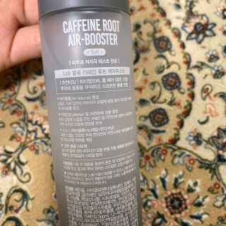 다슈코리아 다슈 볼륨 카페인 파워 에어부스터 120ml — 5점을 준 리뷰어가 2019년 12월 올린 사용 사진