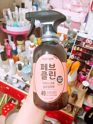 더블유드레스룸 페브클린 500ml — 4점을 준 리뷰어가 2018년 11월 올린 사용 사진