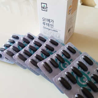 네츄럴굿띵스 오!메가루테인 60일분 — 5점을 준 리뷰어가 2018년 4월 올린 사용 사진