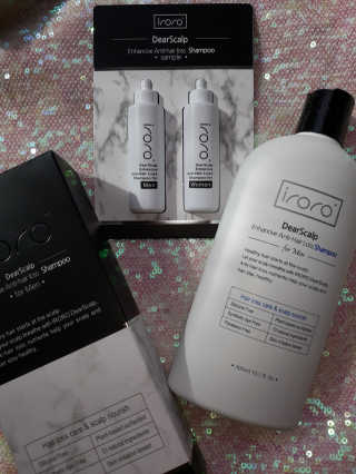 IRORO DearScalp Enhancive Anti-Hair Loss Shampoo-M — 5점을 준 리뷰어가 2019년 10월 올린 사용 사진