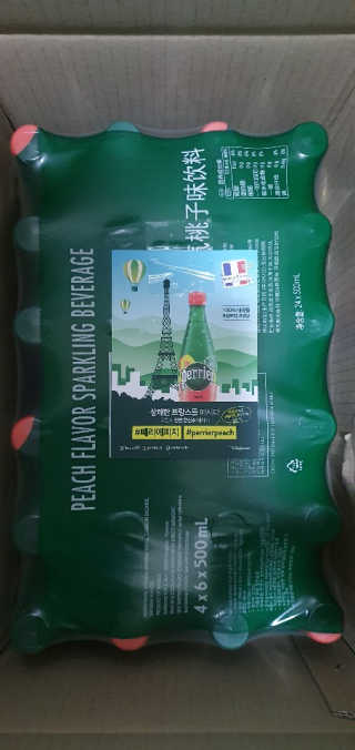 페리에 피치 500ml PET — 4.5점을 준 리뷰어가 2019년 11월 올린 사용 사진