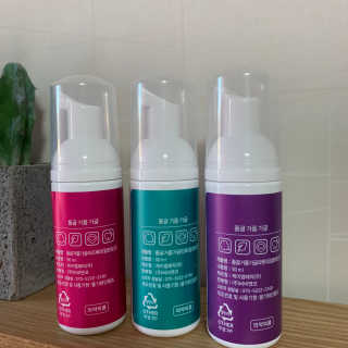 폼글 I foamgle [폼글] 거품가글 50ml 3종 - 민트, 라벤더, 라즈베리 — 5점을 준 리뷰어가 2019년 11월 올린 사용 사진