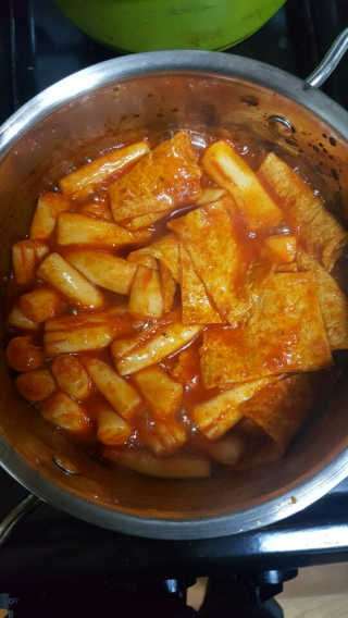 화곡미담 옛날 떡볶이 — 5점을 준 리뷰어가 2020년 3월 올린 사용 사진