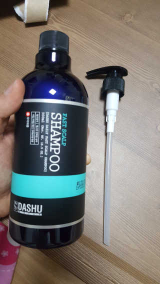 다슈코리아 다슈 데일리 패스트 한방 두피 샴푸 500ml — 4점을 준 리뷰어가 2017년 4월 올린 사용 사진