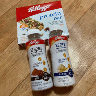 켈로그 프로틴바 멀티팩+프로틴 그래놀라 쉐이크 2종 — 4.5점을 준 리뷰어가 2020년 1월 올린 사용 사진