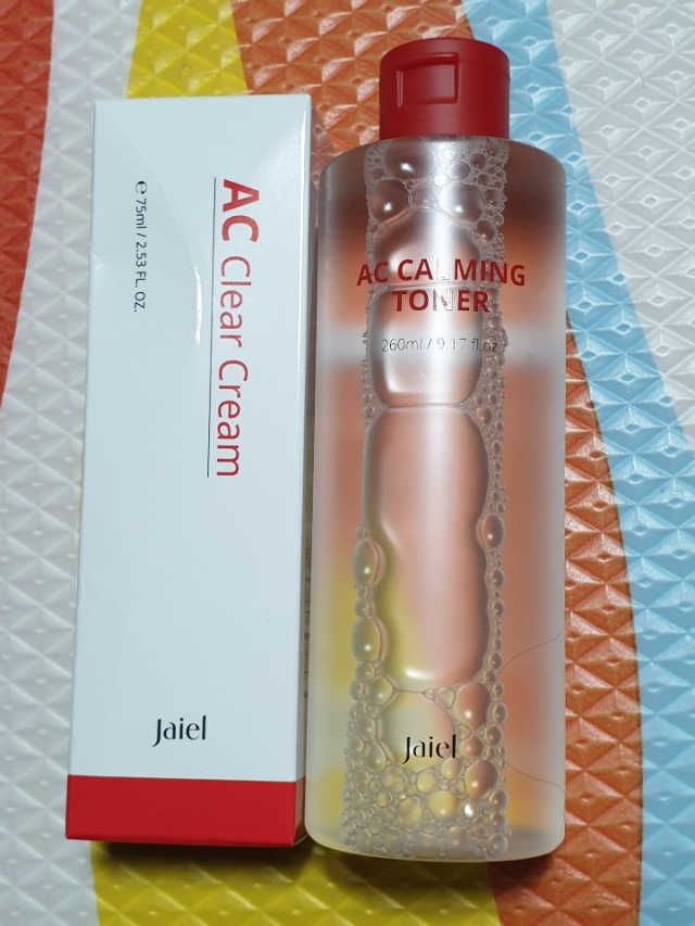 AC 카밍토너 + 클리어크림 2종 세트 리뷰 사진