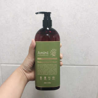아미니 오일워시 시리즈 400ml（3종 중 1종 랜덤발송 — 5점을 준 리뷰어가 2019년 8월 올린 사용 사진