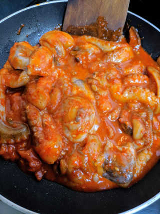 맵꾸미 쭈꾸미볶음 450g — 5점을 준 리뷰어가 2019년 10월 올린 사용 사진