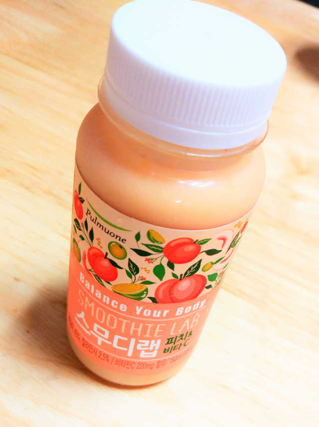 스무디랩 피치&비타 리뷰 사진