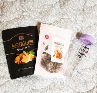 장수농가 브라질너트, 히비스커스 — 4.33점을 준 리뷰어가 2018년 8월 올린 사용 사진