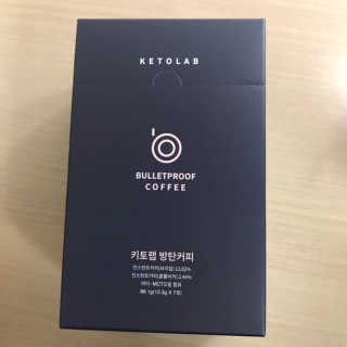 키토랩 방탄커피 일주일용 — 4점을 준 리뷰어가 2019년 4월 올린 사용 사진
