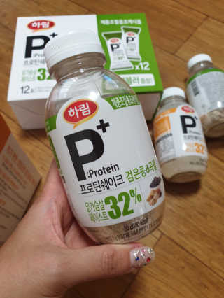 하림 P+ 닭가슴살 프로틴 쉐이크 — 5점을 준 리뷰어가 2019년 6월 올린 사용 사진