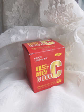 매드비타C 1000 — 5점을 준 리뷰어가 2019년 4월 올린 사용 사진