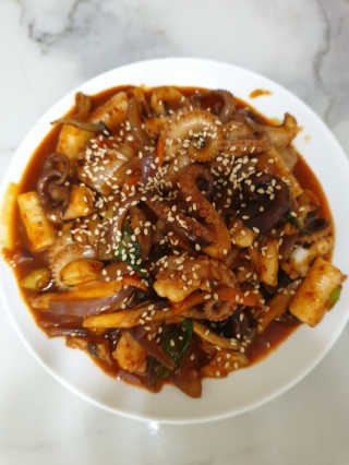 맵꾸미 쭈꾸미볶음 450g — 3점을 준 리뷰어가 2019년 8월 올린 사용 사진