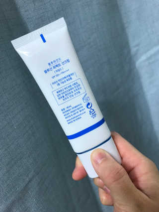 블루마인드 블루선 퍼펙트 선크림 [마일드] — 4.33점을 준 리뷰어가 2018년 7월 올린 사용 사진
