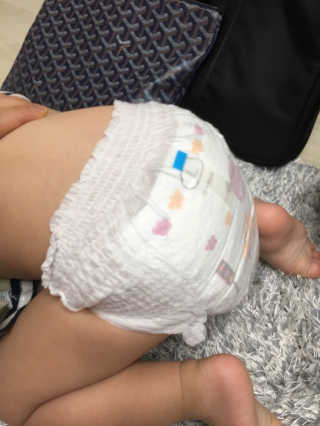 보솜이 액션핏 팬티형 — 4점을 준 리뷰어가 2019년 4월 올린 사용 사진