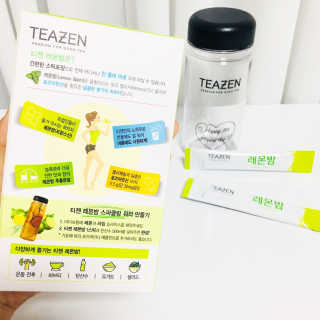 티젠 레몬밤 + 마이보틀 — 5점을 준 리뷰어가 2018년 7월 올린 사용 사진