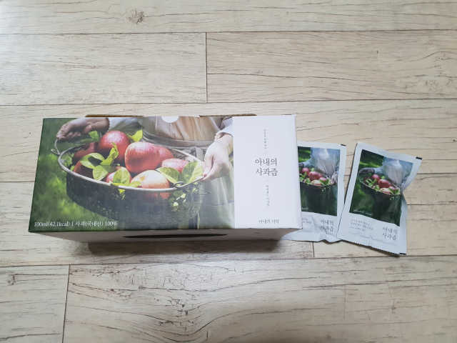 아내의 사과즙 30포 리뷰 사진