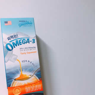 오메가-3스무디 [오메가스무디] 짜먹는 오메가3 DHA 임산부 어린이 — 5점을 준 리뷰어가 2019년 3월 올린 사용 사진