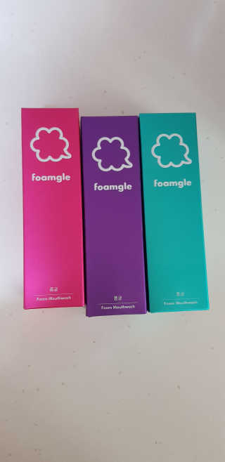 폼글 I foamgle [폼글] 거품가글 50ml 3종 - 민트, 라벤더, 라즈베리 — 3점을 준 리뷰어가 2019년 12월 올린 사용 사진
