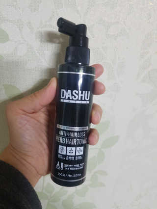 다슈코리아 다슈 데일리 안티 헤어로스 허브 헤어토닉 150ml — 4점을 준 리뷰어가 2020년 1월 올린 사용 사진
